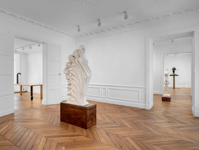 Enrico David, The soul drains the hand, exhibition view. Courtesy of White Cube