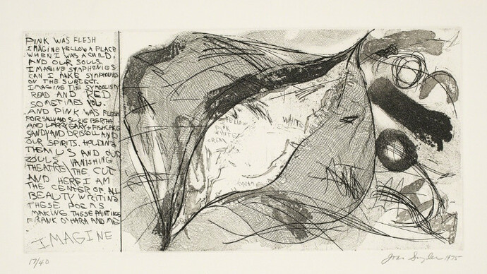 Joan Snyder. Courtesy of Anders Wahlstedt Fine Art