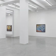 Vik Muniz, Brushstrokes, exhibition view. Courtesy of Sikkema Malloy Jenkins