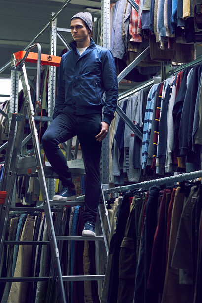 Ph. Rocco Bizzarri, Styling Alberto Caselli Manzini, Make-Up and Hair Chiara Bussei, Model Matteo Sessa at Independent Model Management, Ph. Assistant Giovanni Fato