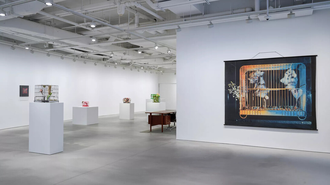 Tetsumi Kudo, Cages, exhibition view. Courtesy of Hauser & Wirth Gallery