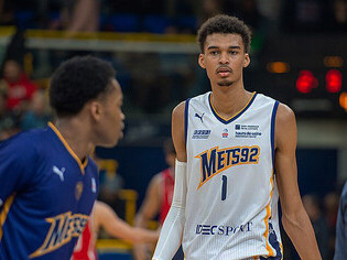 Victor Wembanyama is a highly skilled French basketball player known for his impressive height and versatility