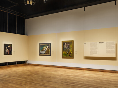 Berthe Weill, galeriste de l’avant-garde parisienne, vue d’exposition. Avec l’aimable autorisation du Musée des beaux-arts de Montréal