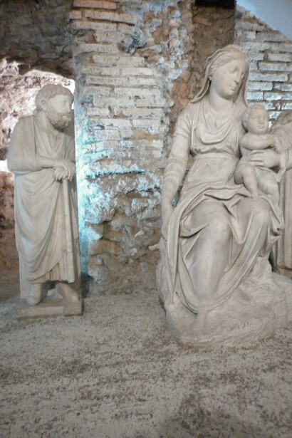 Basilica di Santa Maria Maggiore, Presepe di Arnolfo di Cambio, 1291. Foto di Roberto Luciani