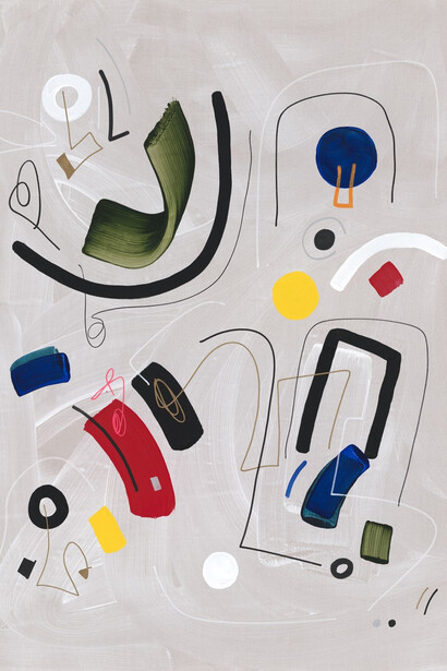 Maria Jose Benvenuto, Landscape synthesis 2, 2023. Courtesy of Leila Heller Gallery