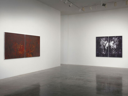 Thom Mayne, Shaping accident, exhibition view. Courtesy of L.A. Louver 