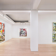 Lari Pittman, Caprichos and nocturnes, exhibition view. Courtesy of Lehmann Maupin