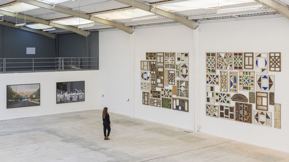 Ahmed Mater - Stand in the Pathway and See exhibition view Galleria Continua, Les Moulins, 2018. Photo Oak Taylor-Smith

