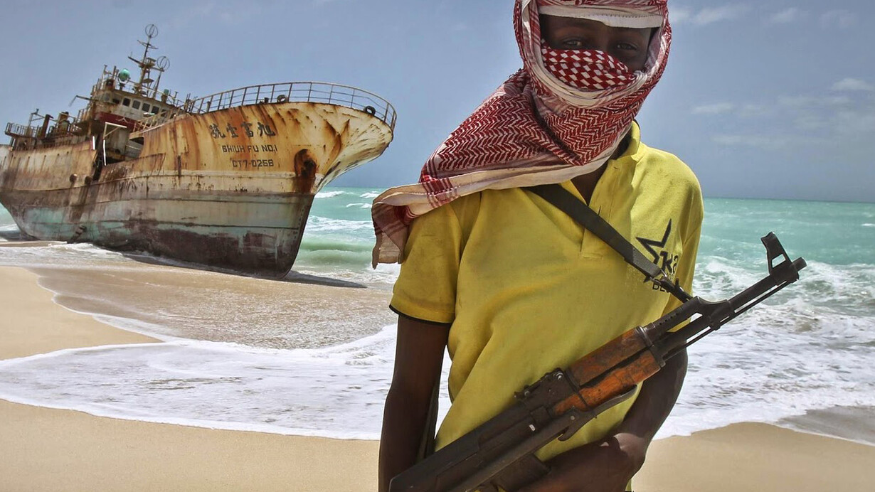 A pirate in West Africa