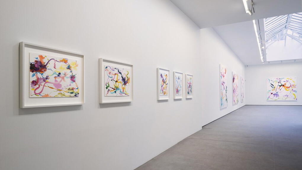 Fiona Rae. Courtesy of Nathalie Obadia Gallery