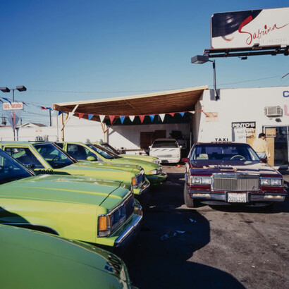 Photograph for Jason Rhoades’ ‘Caprice Auto Project’ (1996)
© The Estate of Jason Rhoades. Courtesy of the Estate of Jason Rhoades and Hauser & Wirth