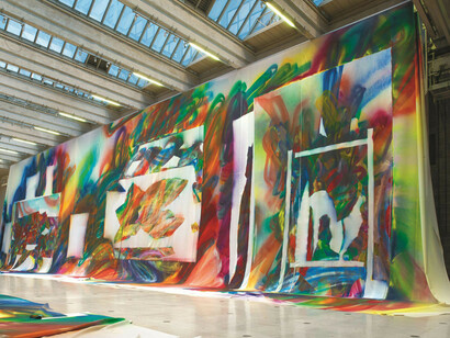 Katharina Grosse. Courtesy of National Gallery