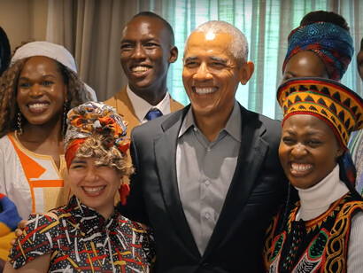 President Obama joins over 100 Obama Leaders in Athens, Greece