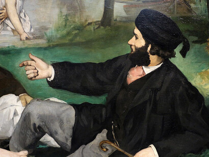 Manet estaba recalcitrantemente en contra del llamado “arte oficial”