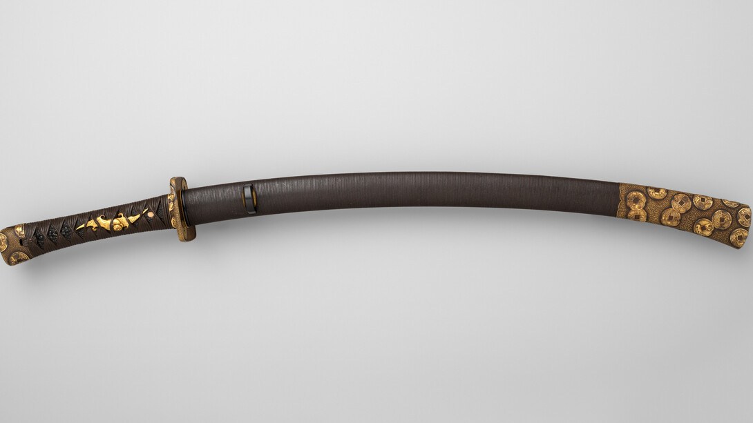 Blade and mounting for a short sword (Wakizashi), blade, 16th century; mounting, 19th century. Courtesy of the Metropolitan Museum of Art