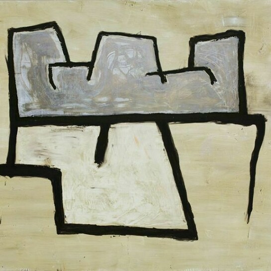 Webster, Chuck, Was To Be A Man, 2013, Oil and spray paint on panel, 78 x 112 inches, 198.12 x 284.48 cm