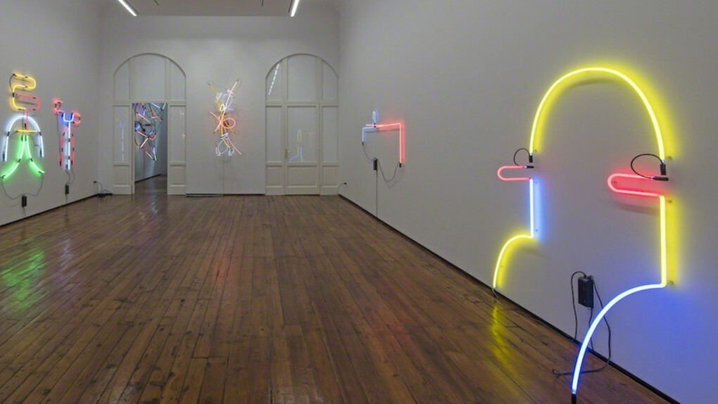 Keith Sonnier. Courtesy of Galleria Fumagalli