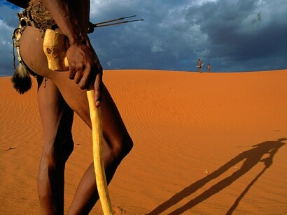 Caminante en el desierto