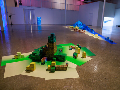 Jaye Rhee, Fragile terrain, exhibition view. Courtesy of Locust Projects