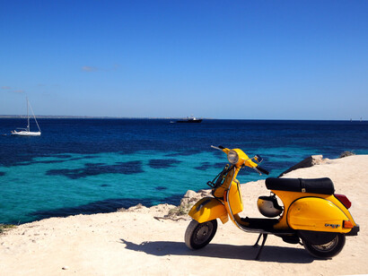 Foto de un viaje en moto