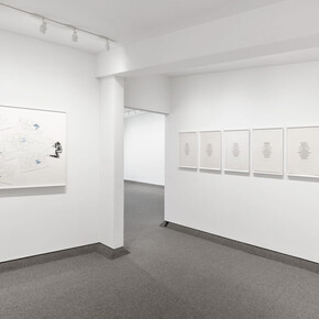 Giulio Paolini, Paths, exhibition view. Courtesy of Krakow Witkin Gallery