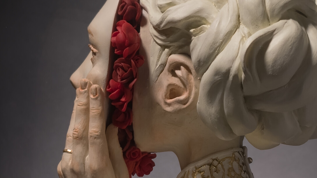 Ornelie, Wedding night (detail). Courtesy of Corey Helford Gallery