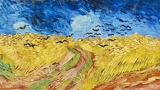 *Champ de blé aux corbeaux*, peinture à l'huile réalisée par le peintre Vincent van Gogh en juillet 1890