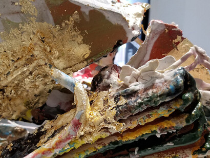 Of Fire, Slippage, and Tender Edges. Courtesy of Patricia Sweetow Gallery
