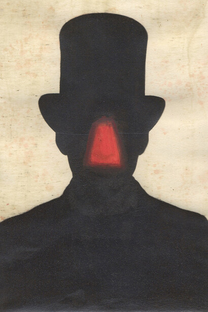 Dan Estabrook, The clown (detail), 2012. Courtesy of Gitterman Gallery