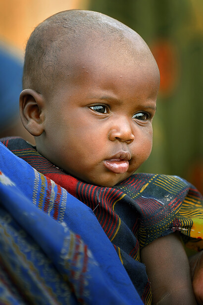 Burkina Faso – Bambino in un villaggio. Ph Sergio Pessolano