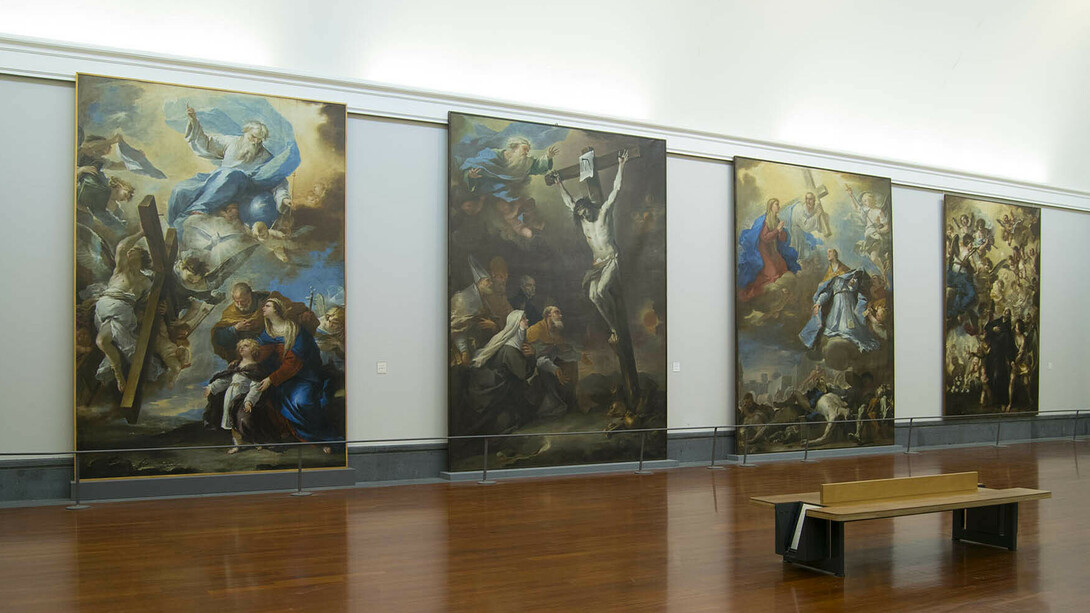 Galleria delle arti a Napoli dal ’200 al ’700, Exhibition view. Courtesy of Museo di Capodimonte