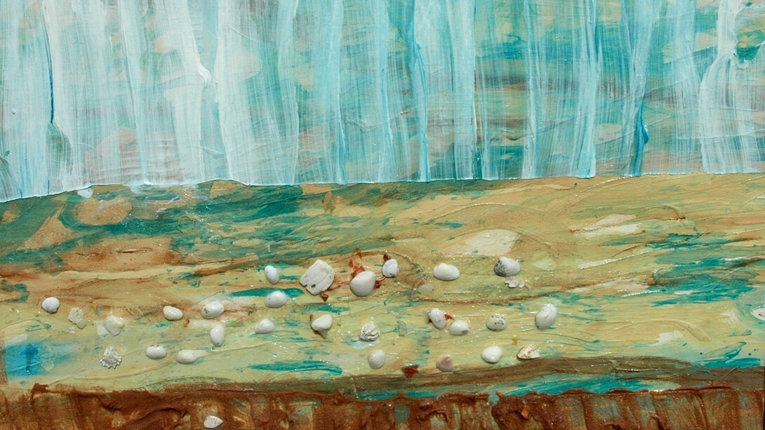 TA - A Morning Beach Walk (detail)
