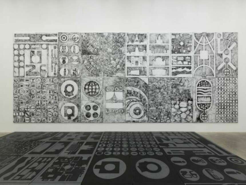 Matt Mullican. Stone Video Rubbing Wire | Meer