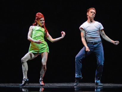 Natalia Osipova e Sergei Polunin in Run Mary Run di Pita