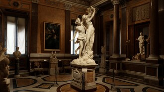 Gianlorenzo Bernini, Apollo e Dafne, 1622-1625. Galleria Borghese, Roma, Italia