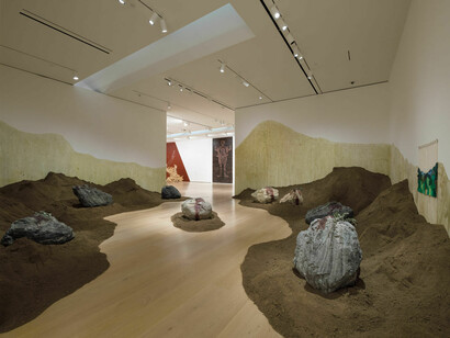 Various artists, Several eternities in a day: form in the age of living materials, exhibition view. Courtesy of Hammer Museum