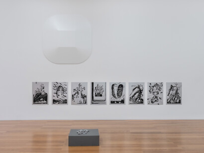 Silber steht dir. 25 jahre liebe zur kunst, ausstellungsansicht. Mit freundlicher genehmigung des Kunstmuseum Liechtenstein