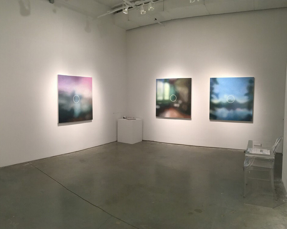 Eric Helvie, Exhibition view. Courtesy of Massey Lyuben Gallery