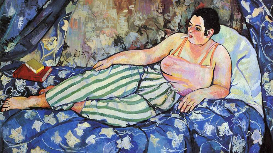 Suzanne Valadon, La camera blu