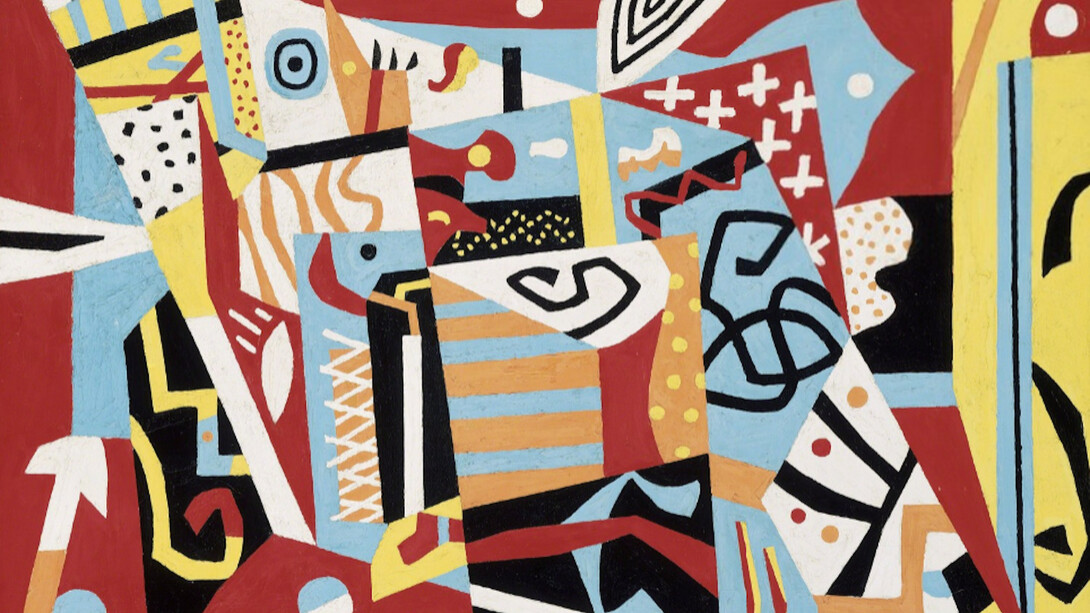 Stuart Davis, Hot Still-Scape for Six Colors — 7th Avenue Style, 1940. Courtesy of Museum of Fine Arts, Boston