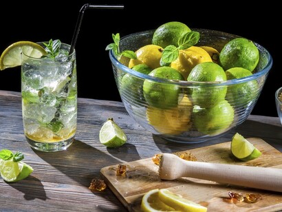 Cocktail di limone senza alcool