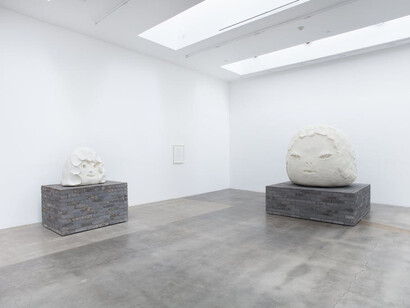 Yoshitomo Nara, My imperfect self, exhibition view. Courtesy of Blum