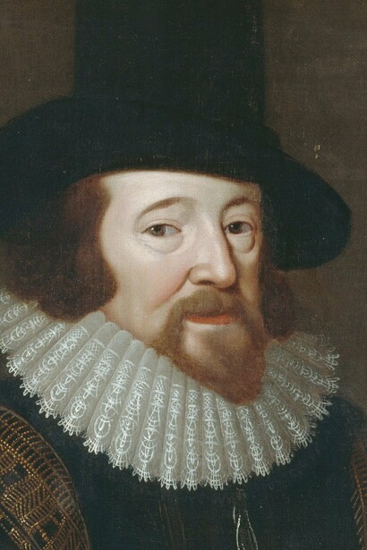 Retrato de Francis Bacon, Escuela Británica, circa 1622
