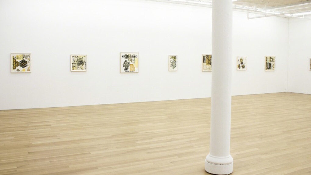 Périgord Construction of Vision Drawings. Courtesy of Peter Blum Gallery