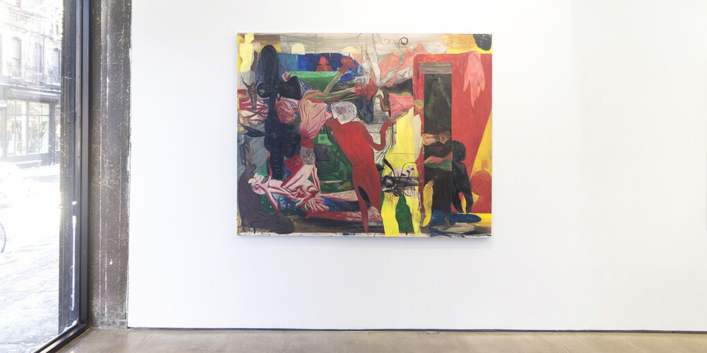 Streaming by Lamp and by Fire, exhibition view. Courtesy of Denny Gallery