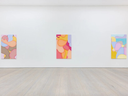 Deborah Segun, A moment to myself, exhibition view. Courtesy of Beers