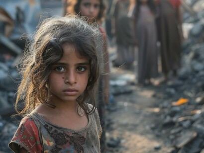 In the wreckage of egoistic nationalism, we find not security but shattered childhoods—calling for a new paradigm of planetary unity
