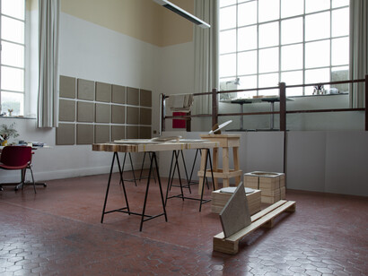 Roberto Coromina’s studio at Real Academia de Espana en Roma