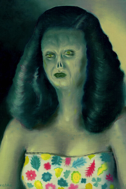 Ryan Heshka, Hot core. Courtesy of Corey Helford Gallery