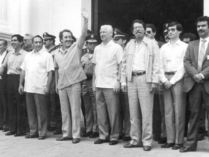 Presidentes firmantes del Acuerdo de Esquipulas II